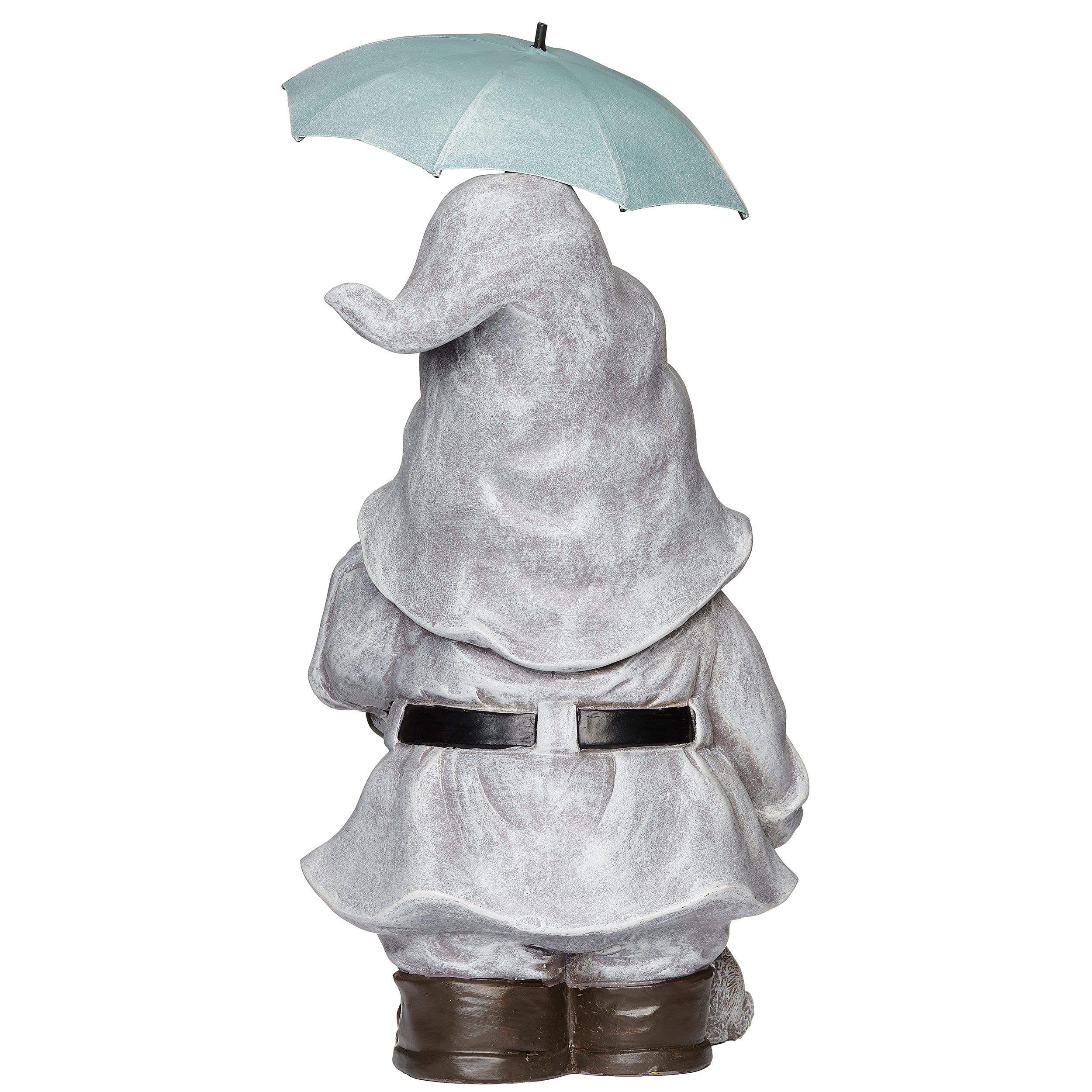 Rainy Day Gnome with Bunny Garden Statue - Image 3