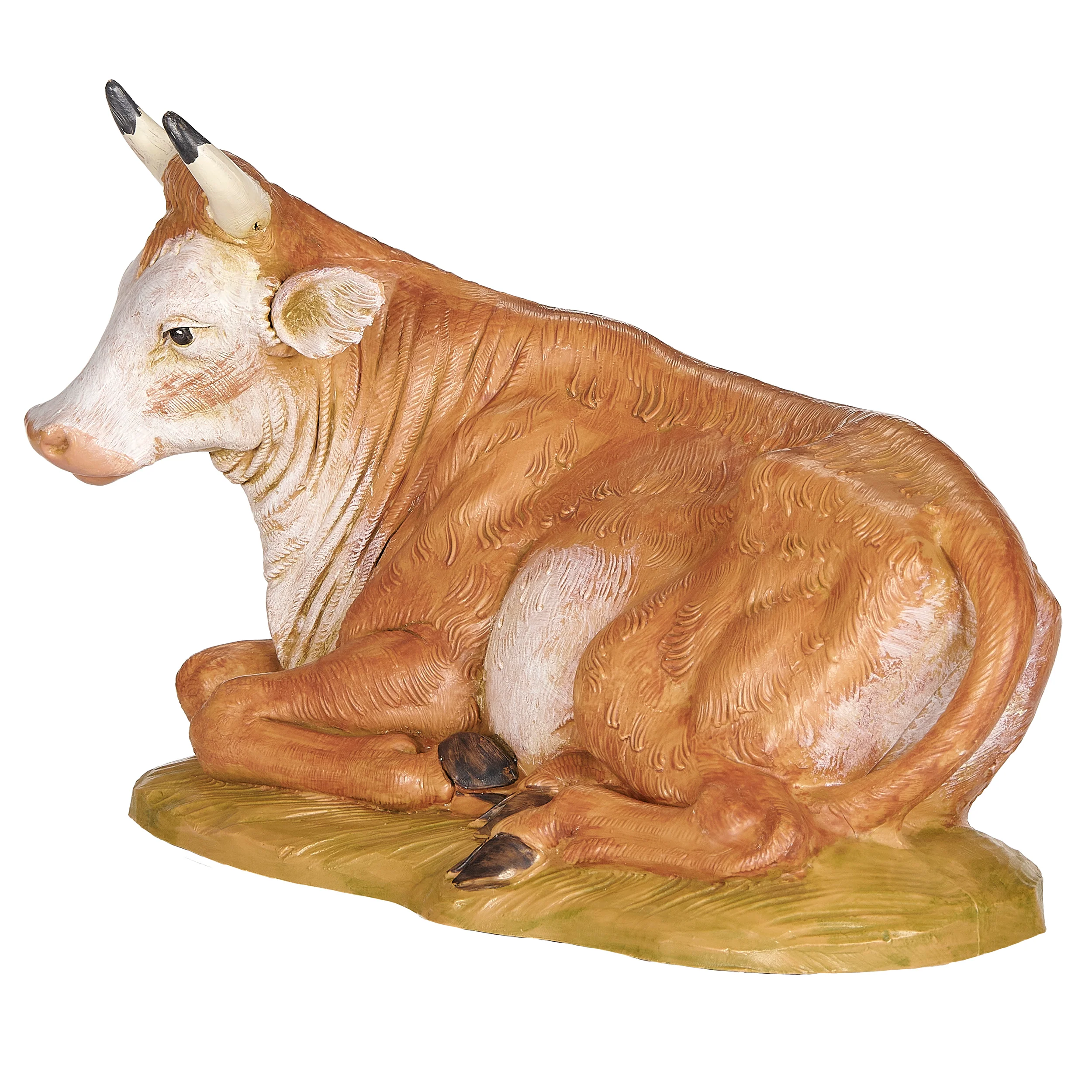 Fontanini Seated Ox - 12" Scale - Image 2