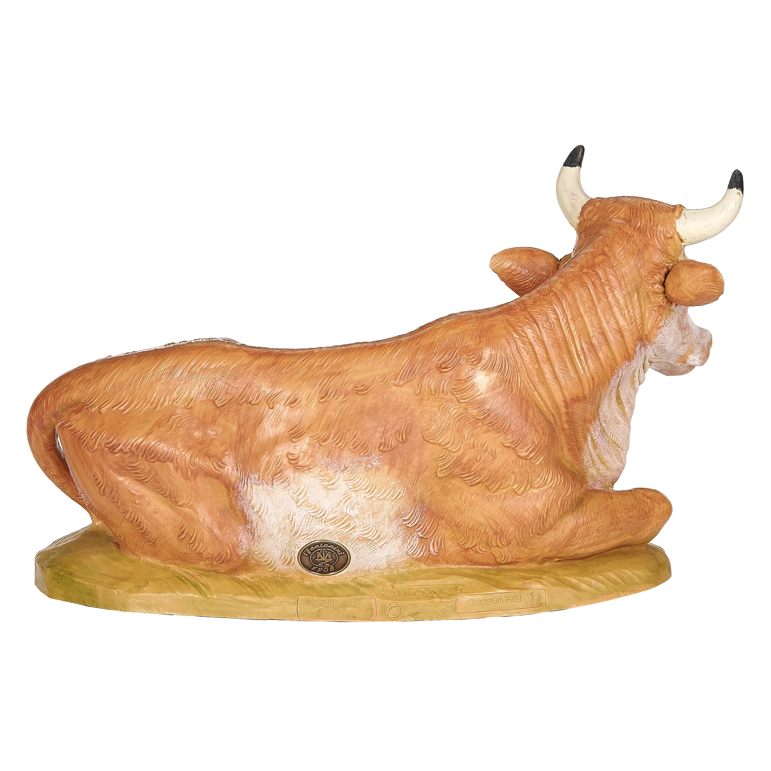 Fontanini Seated Ox - 12" Scale - Image 4