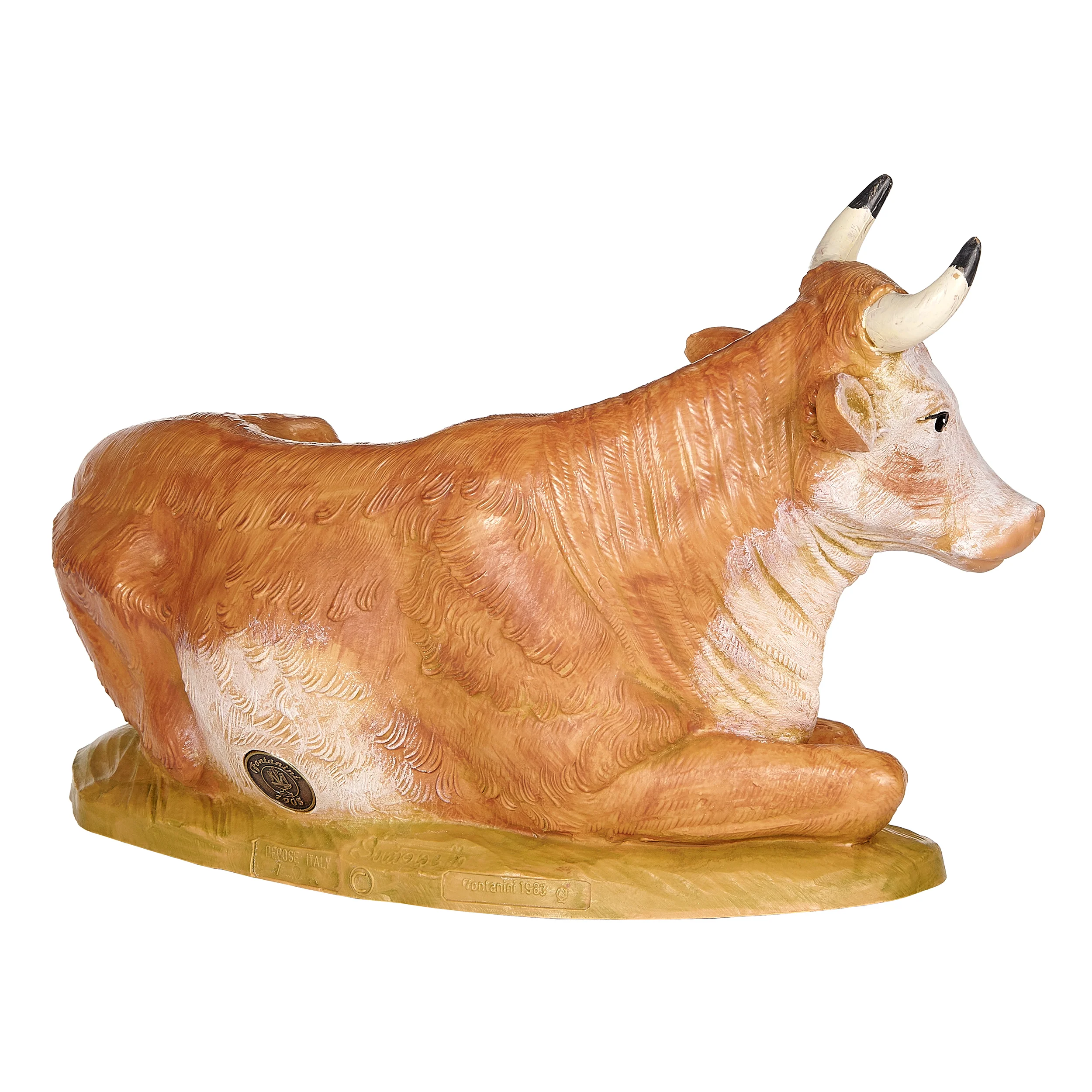 Fontanini Seated Ox - 12" Scale - Image 5
