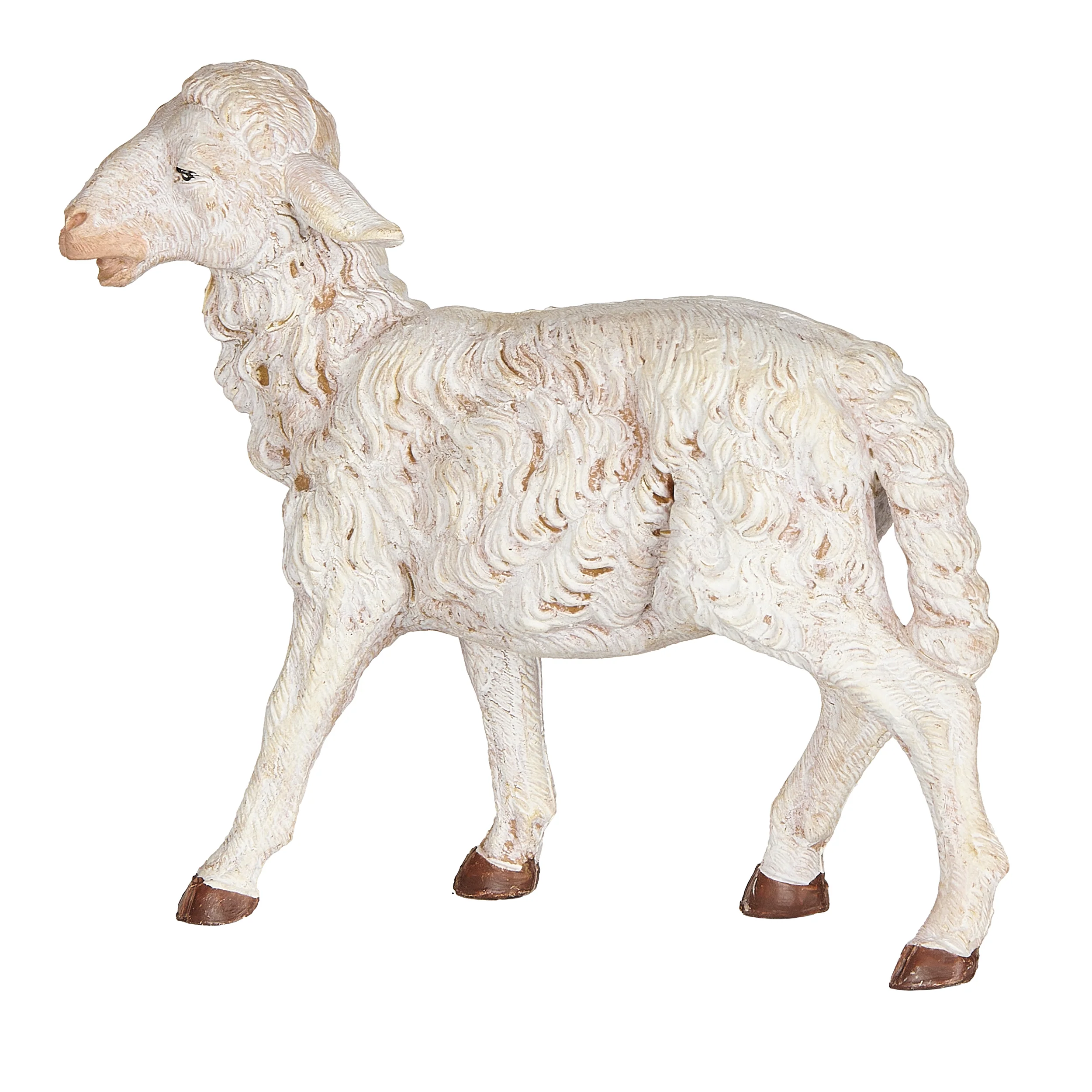 Fontanini Standing White Sheep - 12" Scale - Image 2