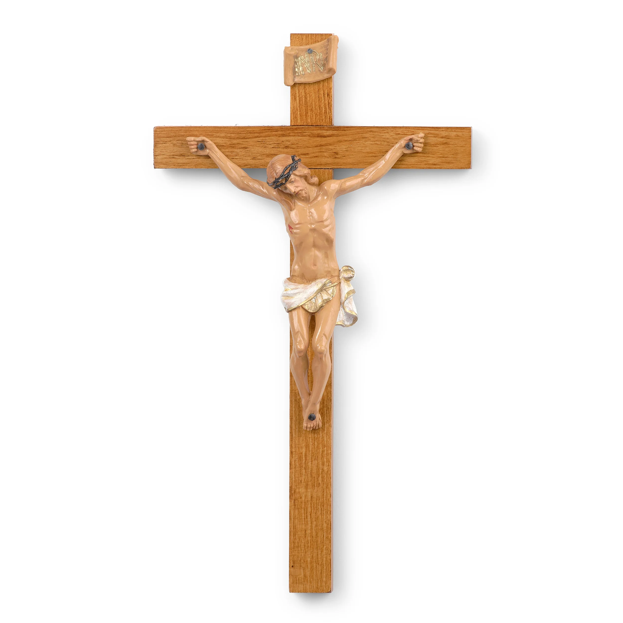Fontanini Traditional Woodtone Crucifix - Image 6