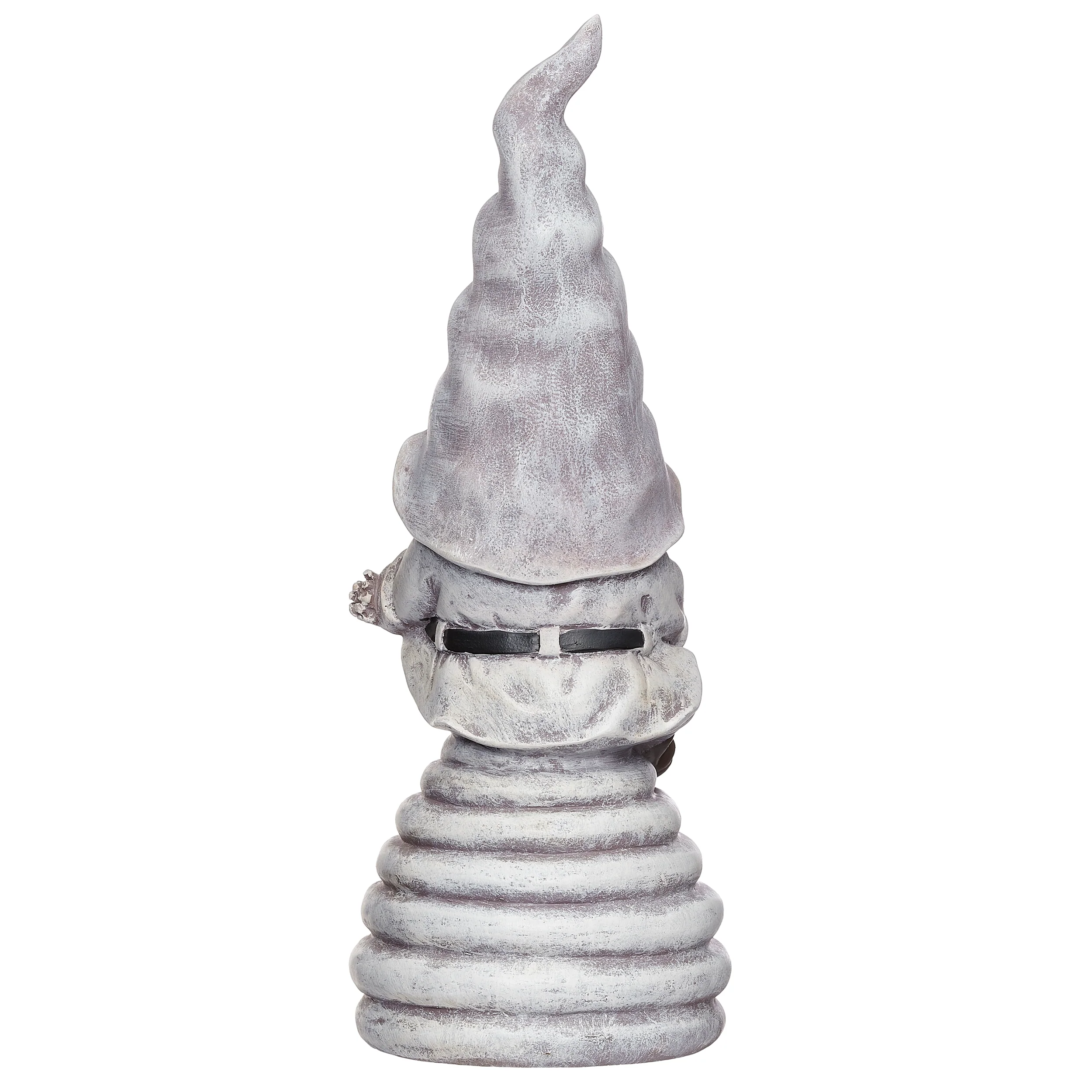 Whimsical Gnome & Beehive Garden Statue - Image 3