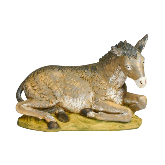 Fontanini Donkey Nativity Figure - 20" Scale - Image 2