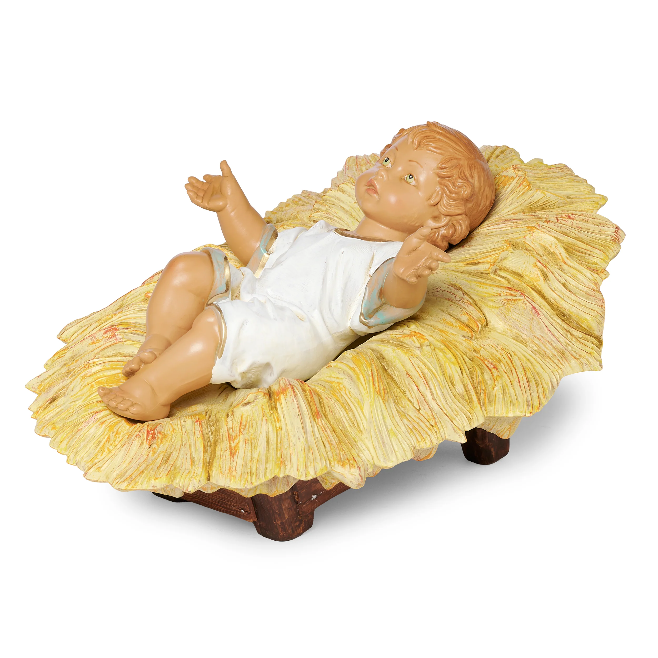 Fontanini Infant Jesus with Manger - 27" Scale - Image 3