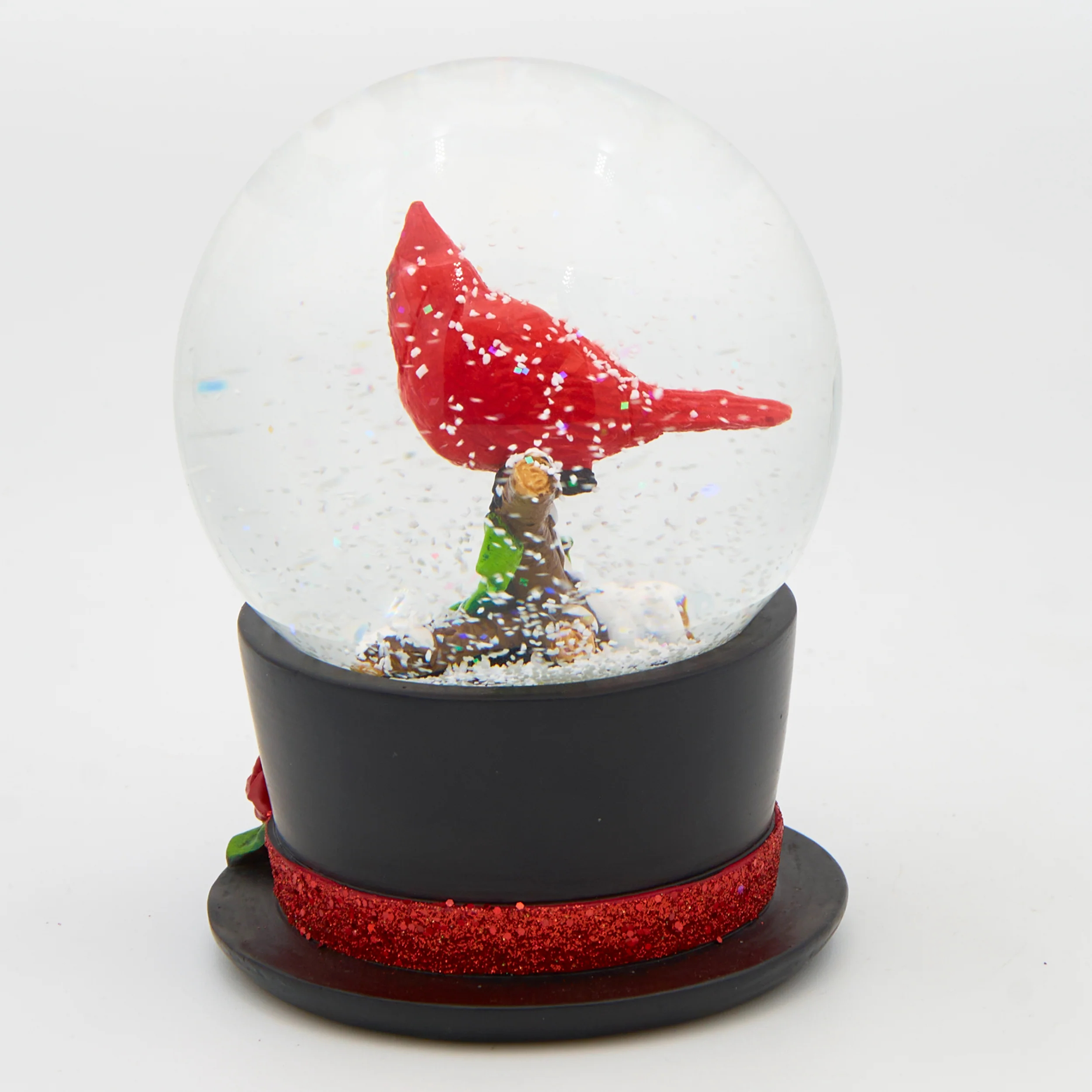 Glitterdome Cardinal on Top Hat - Image 3