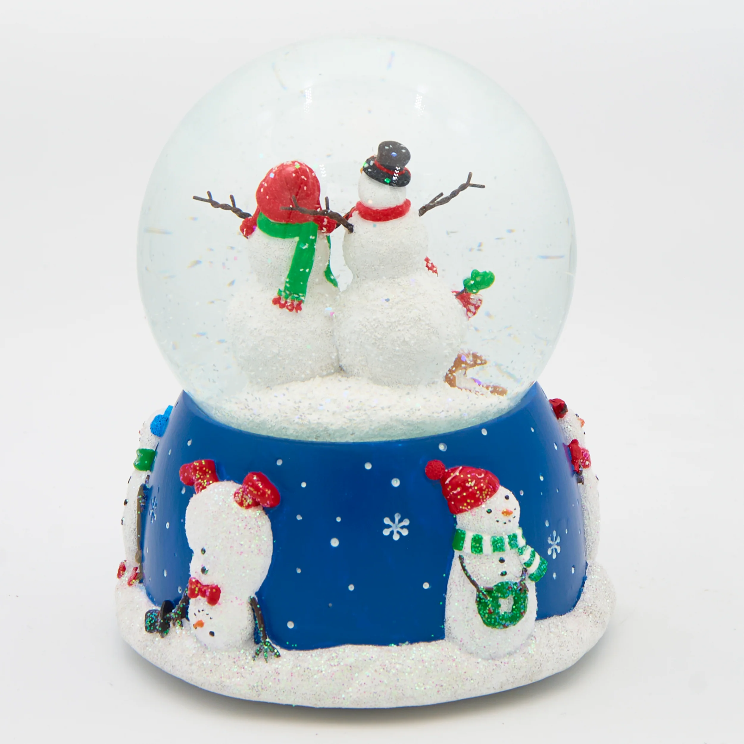 Glitterdome Musical Snowman Family – "Winter Wonderland" Tune - Image 3