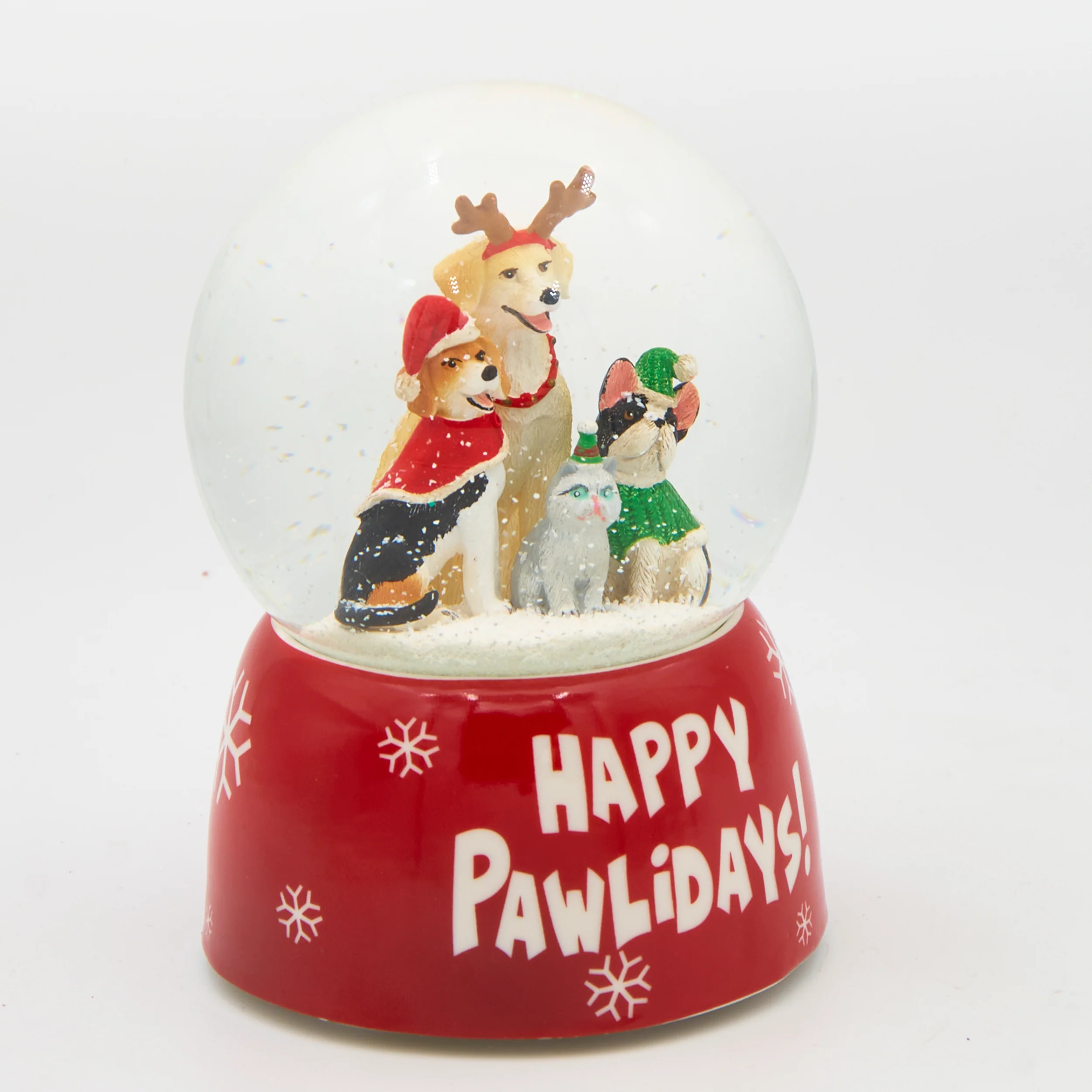 Glitterdome Musical Happy Pawlidays - "Jingle Bells" Tune - Image 2
