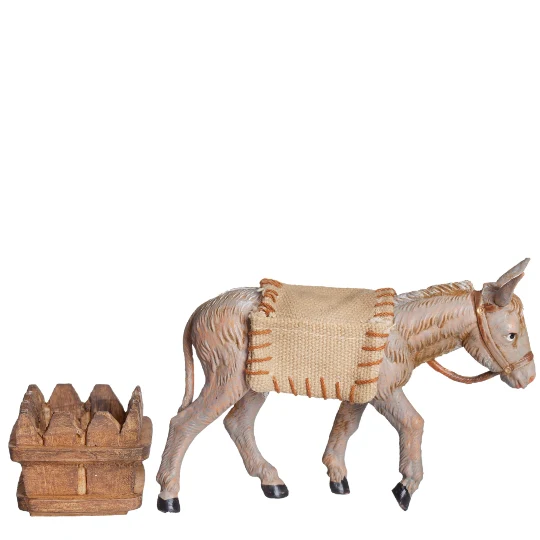 Fontanini Mary's Donkey - 5" Scale - Image 3