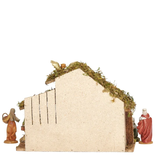 Fontanini 16-PC Nativity Set with Italian Stable - 5" Scale - Image 4