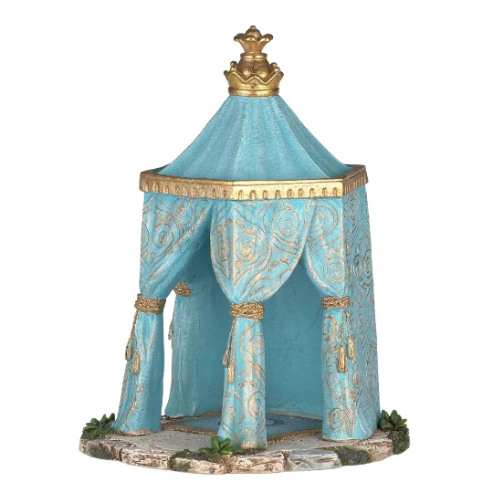Fontanini Blue King's Tent - 5" Scale - Image 3