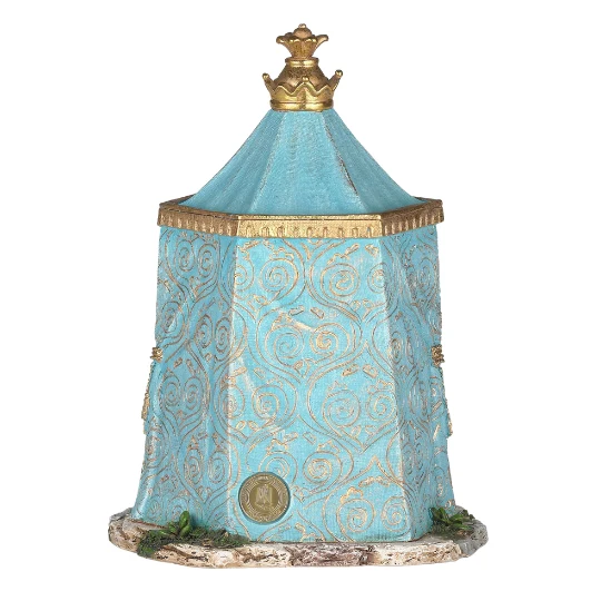 Fontanini Blue King's Tent - 5" Scale - Image 4
