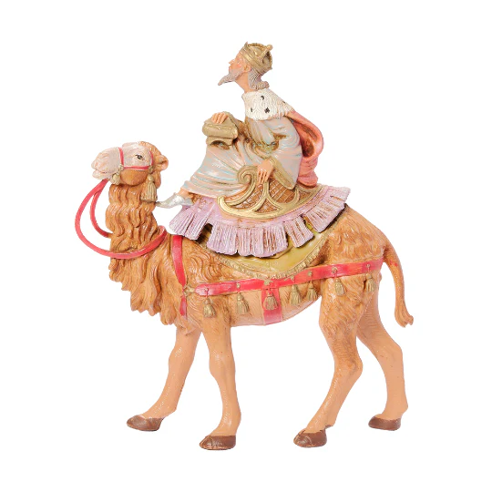 Fontanini Three Kings on Camels Set - 5" Scale - Image 2