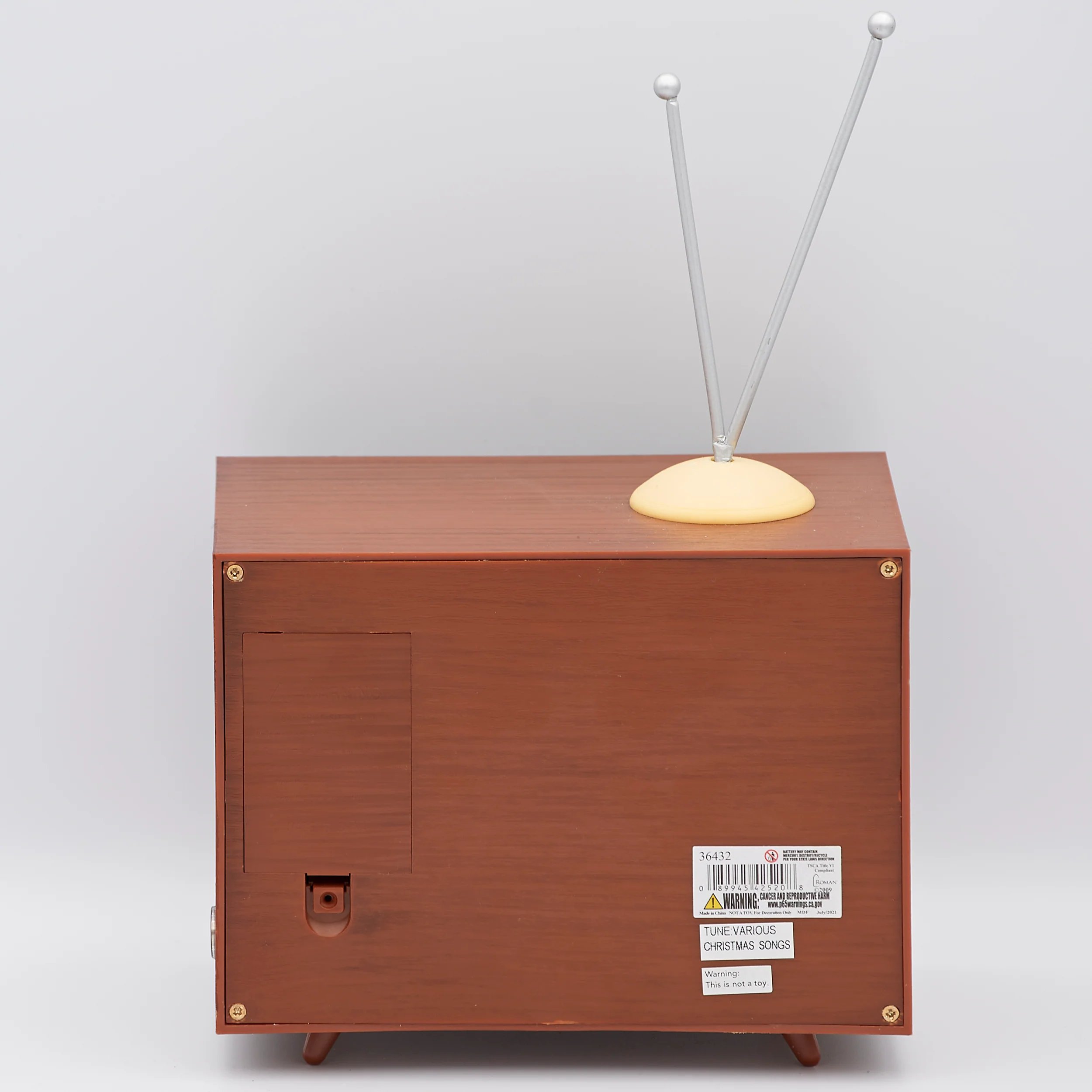 Amusements Lighted Musical Retro TV with Rotating Sleds - Image 2
