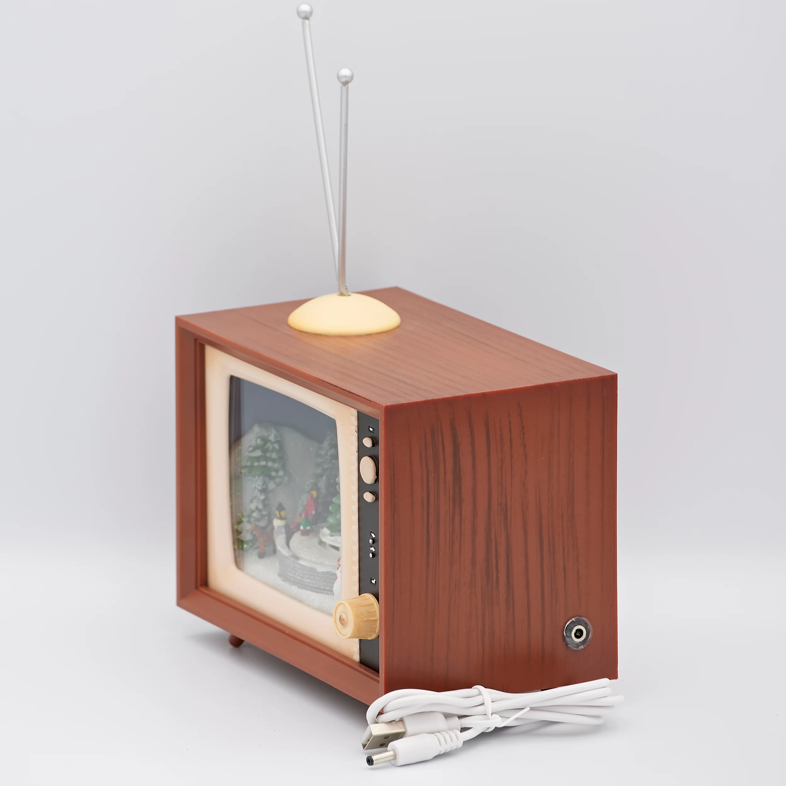 Amusements Lighted Musical Retro TV with Rotating Sleds - Image 4