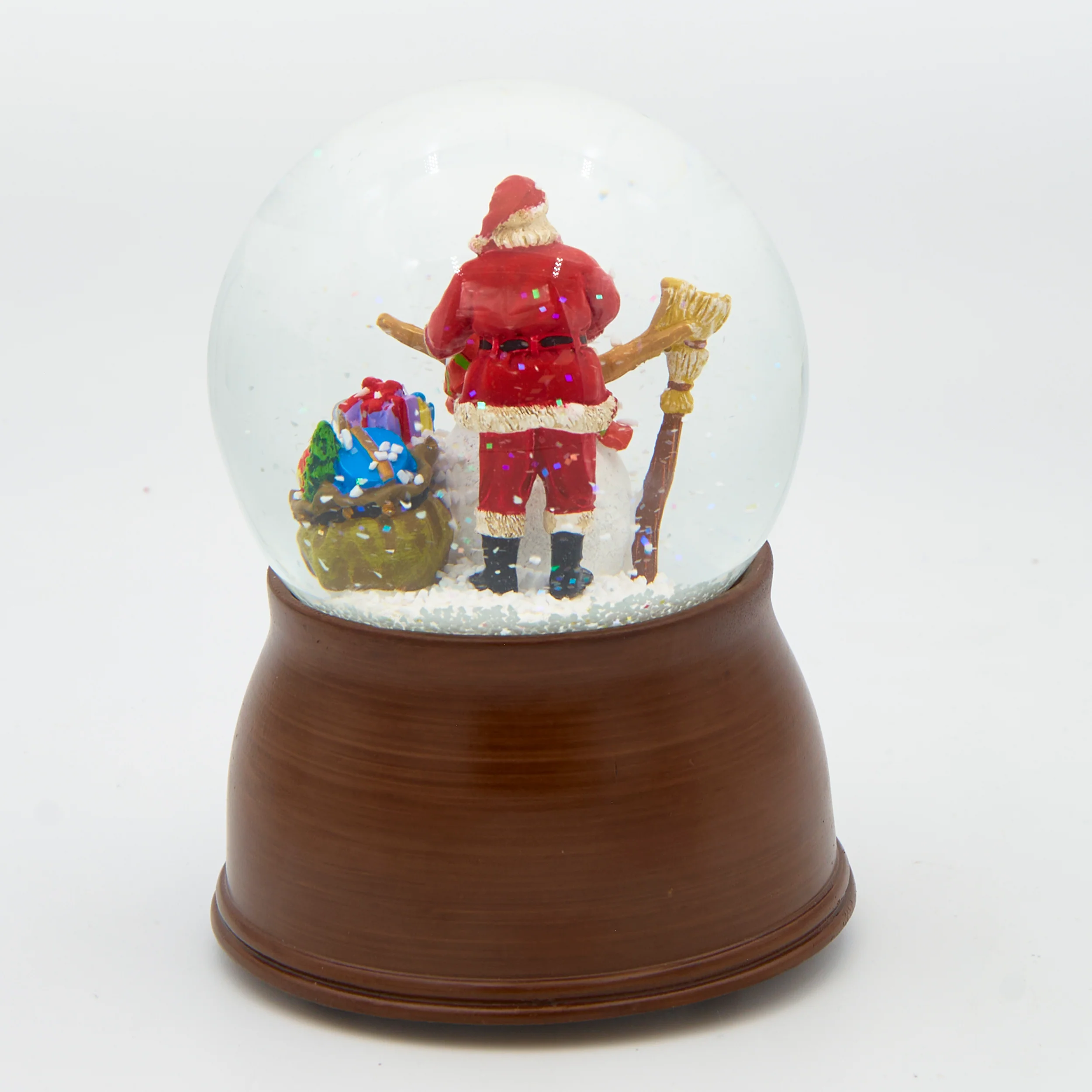 Glitterdome Musical Santa with Snowman - "Have Yourself a Merry Little Christmas" Tune - Image 3