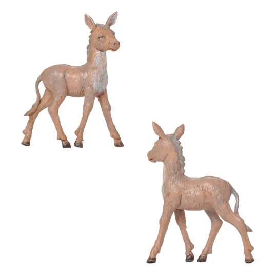 Fontanini Donkey Family Set - 5" Scale - Image 2