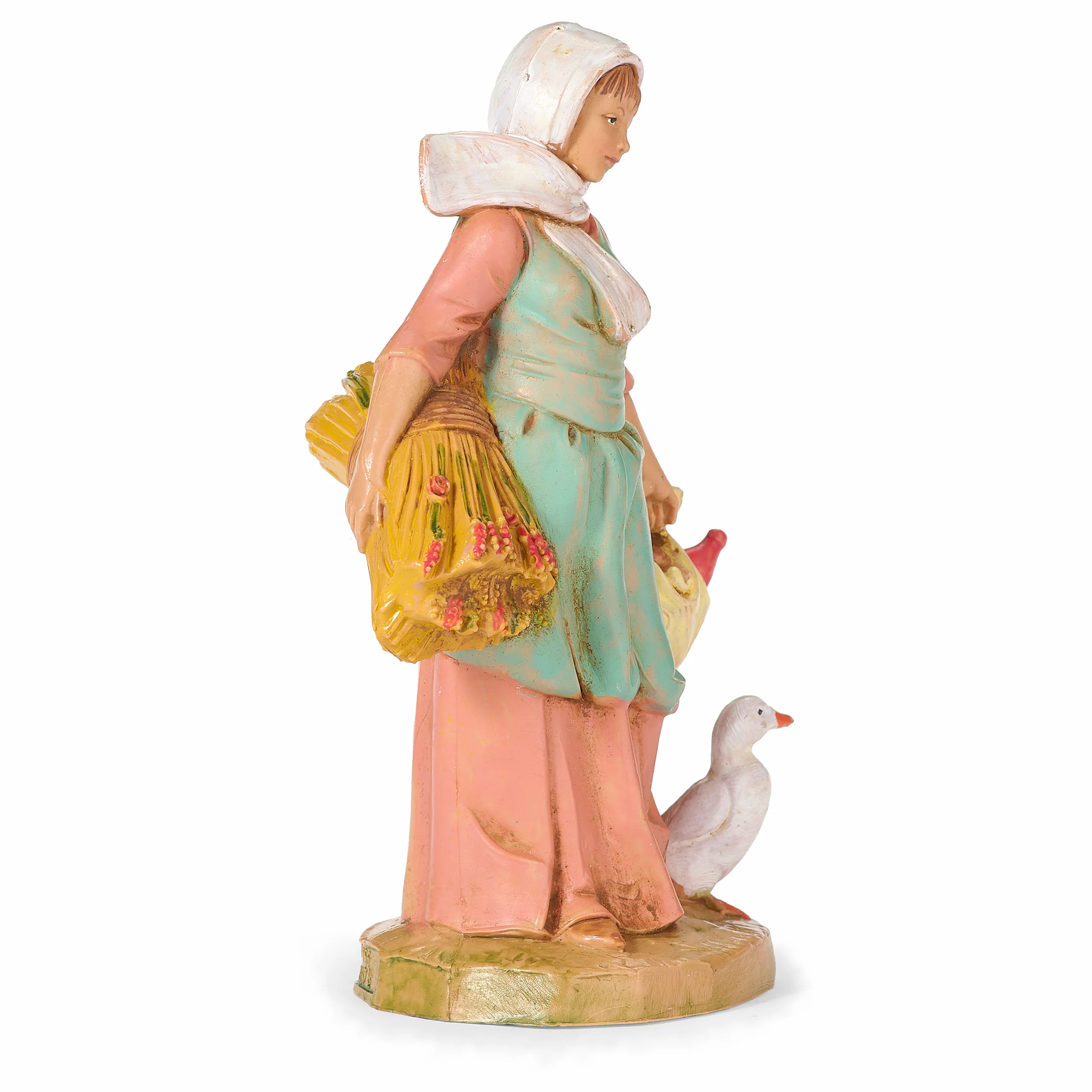 Fontanini Hannah the Farmer - 5" Scale - Image 4
