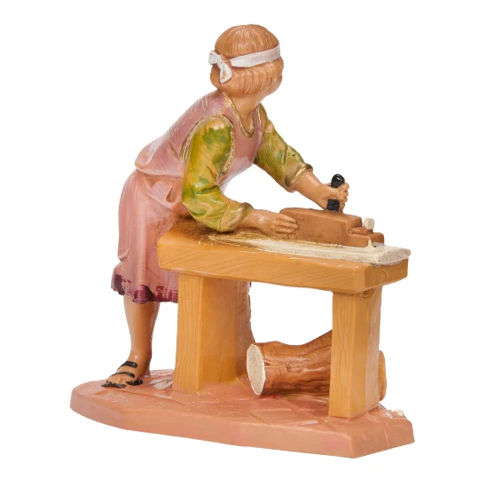 Fontanini Herschel the Young Carpenter - 5" Scale - Image 2