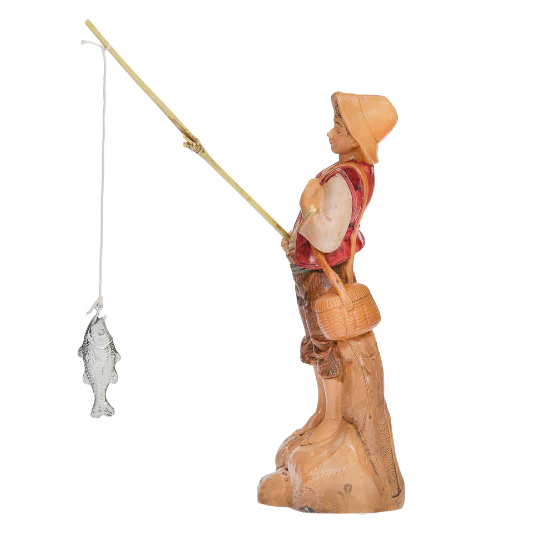 Fontanini Jacob the Fisherman - 5" Scale - Image 2