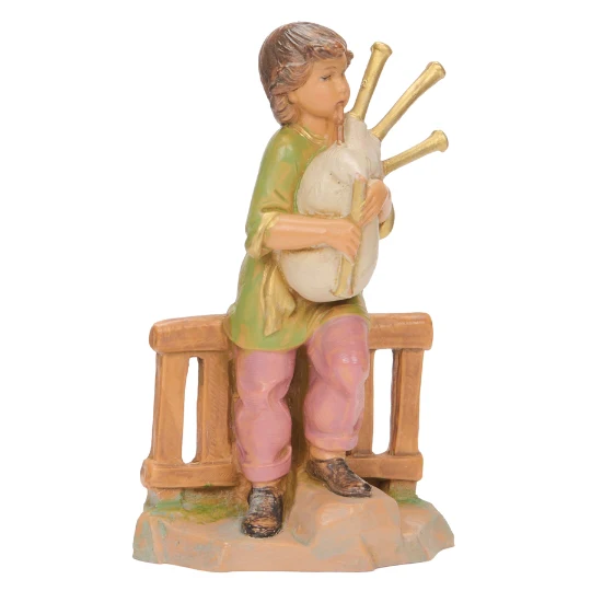 Fontanini Jonas the Bagpiper - 5" Scale - Image 2