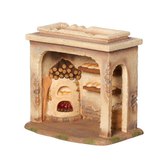 Fontanini Lighted Bakery Shop - 5" Scale - Image 2