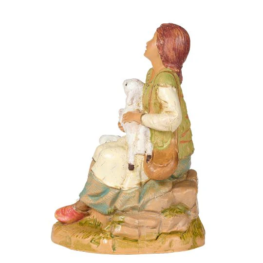 Fontanini Nahome the Shepherdess - 7.5" Scale - Image 2