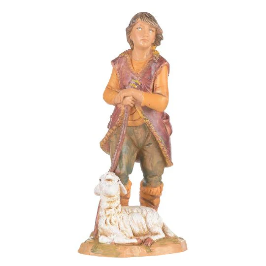 Fontanini Paul the Shepherd - 5" Scale - Image 2