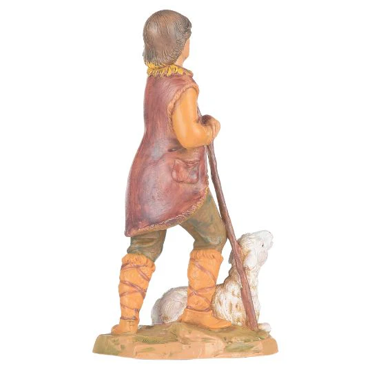Fontanini Paul the Shepherd - 5" Scale - Image 3