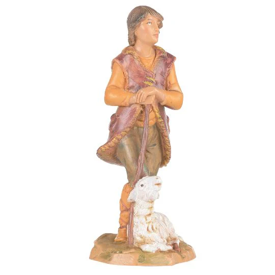 Fontanini Paul the Shepherd - 5" Scale - Image 4