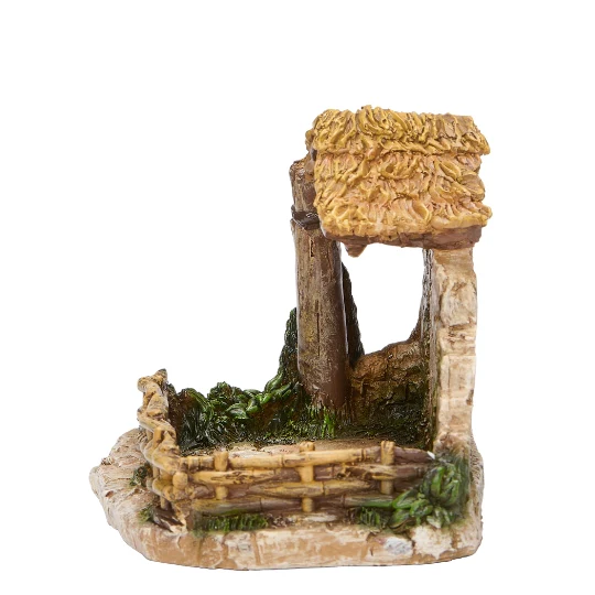 Fontanini Pig Pen Shelter - 5" Scale - Image 3