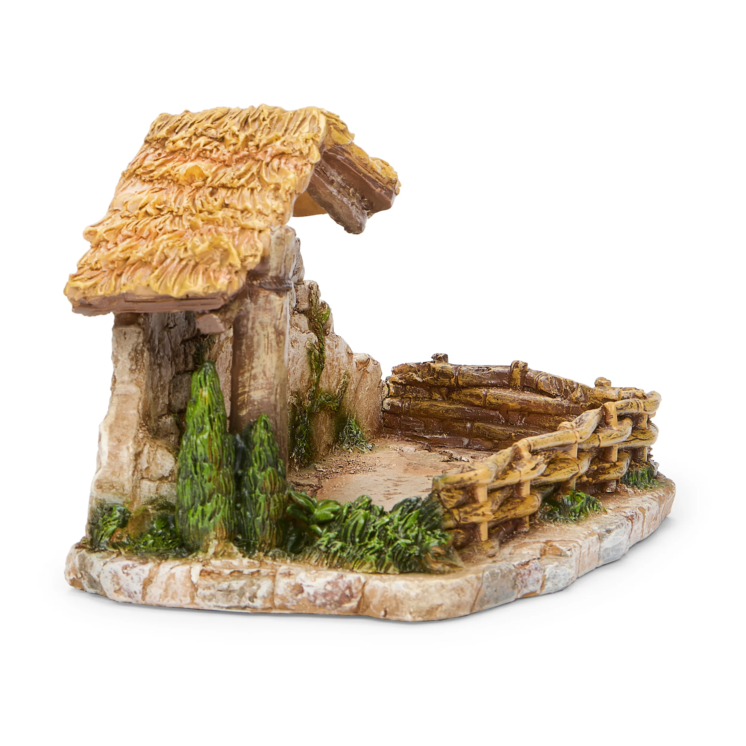 Fontanini Pig Pen Shelter - 5" Scale - Image 4
