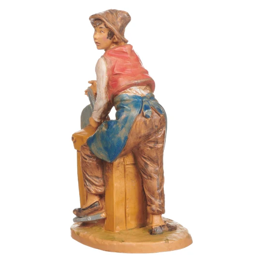 Fontanini Silvanus the Knife Sharpener – 5" Scale - Image 2