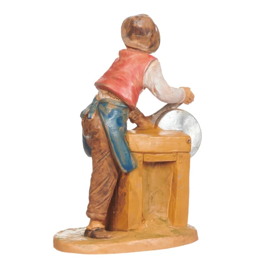 Fontanini Silvanus the Knife Sharpener – 5" Scale - Image 3