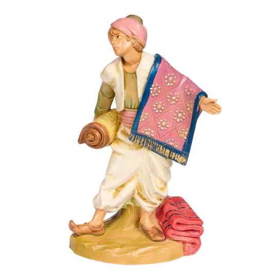Fontanini Thomas the Rug Merchant - 5" Scale - Image 2
