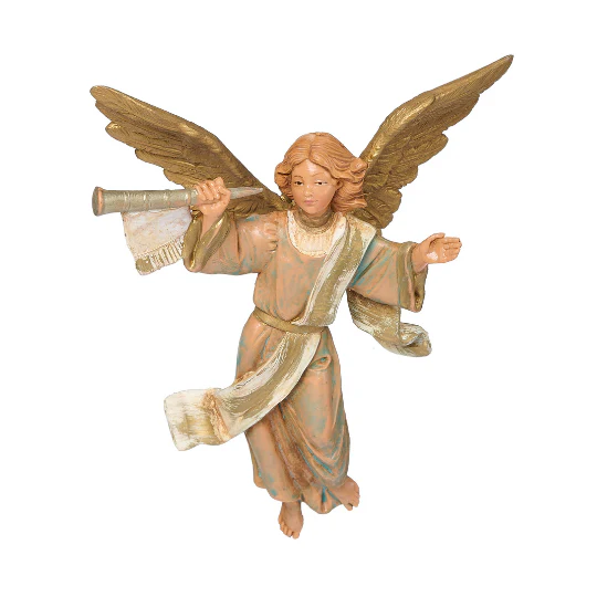 Fontanini Trumpeting Angels Set - 5" Scale - Image 3