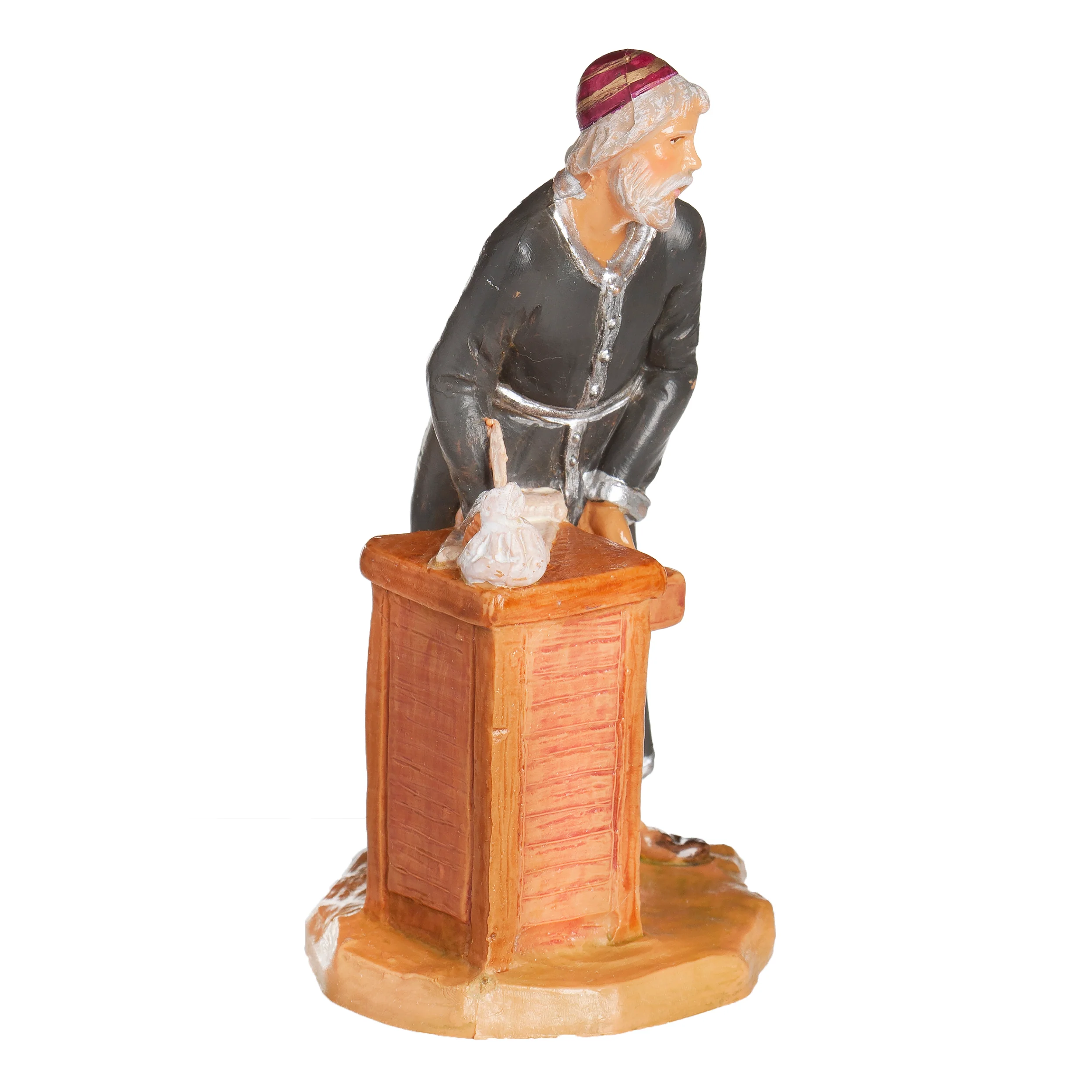 Fontanini Zacchaeus the Tax Collector - 5" Scale - Image 4