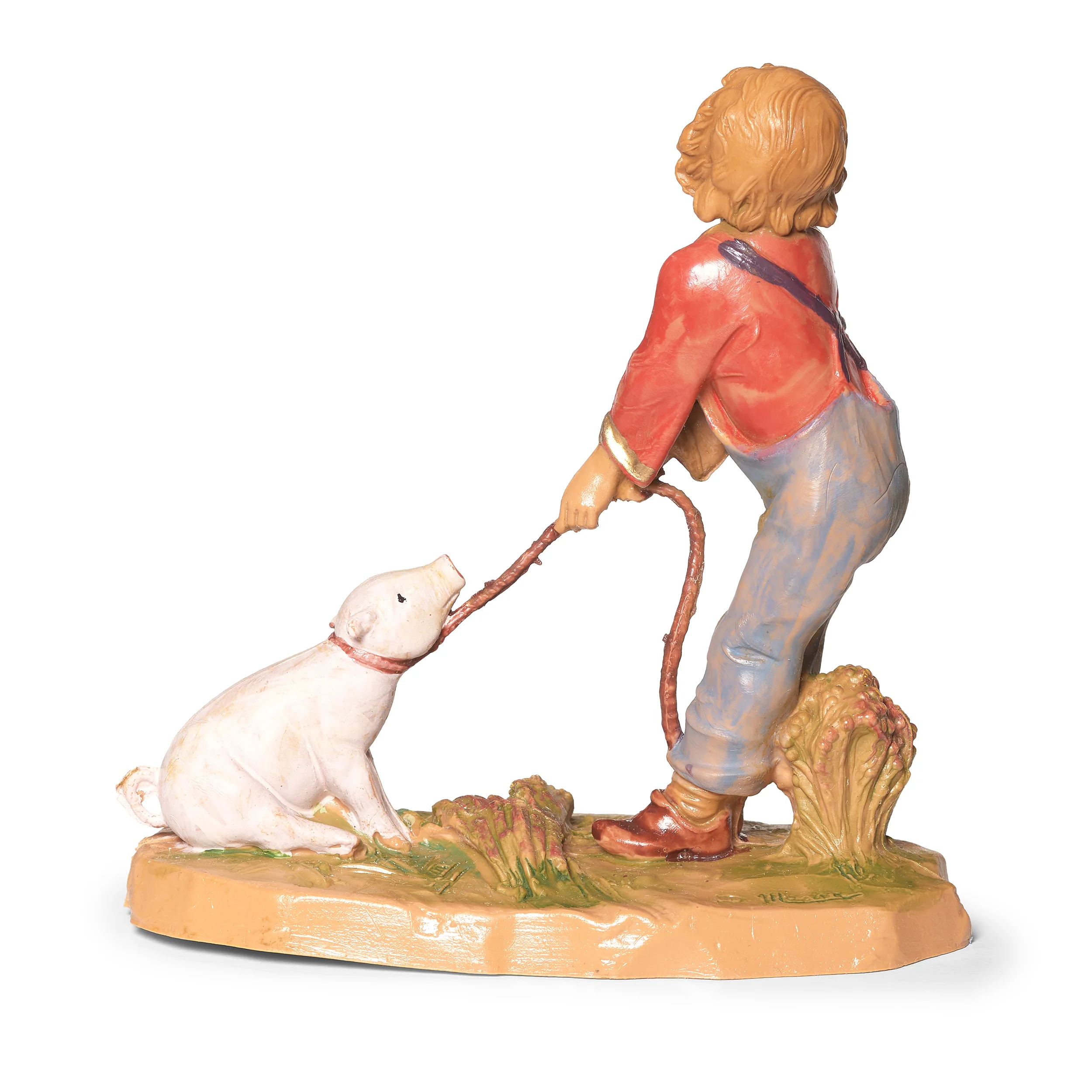 Fontanini Zeke the Boy with Pig - 5" Scale - Image 3