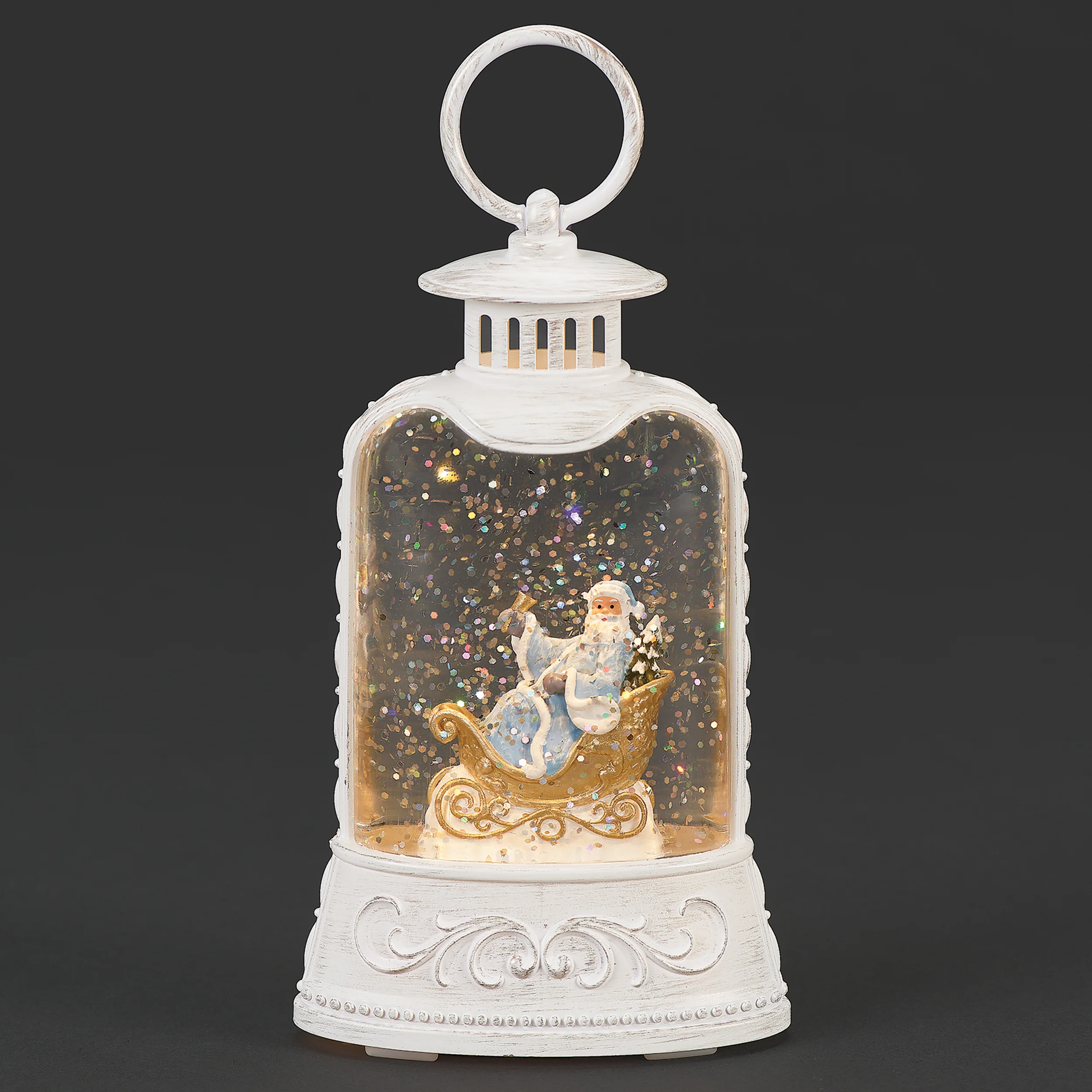 Lighted Lantern Santa's Sleigh – Shimmering Merry Lites