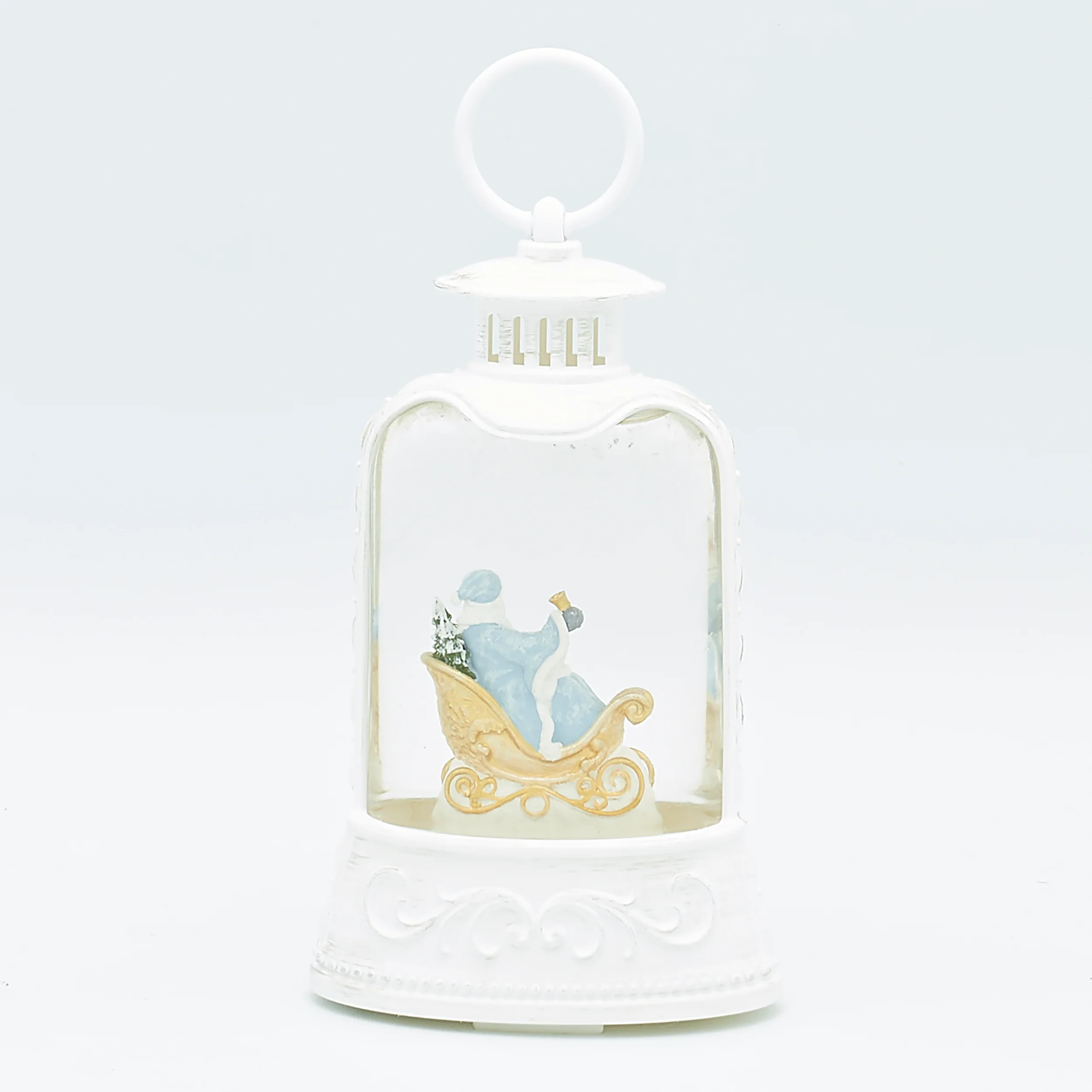 Lighted Lantern Santa's Sleigh – Shimmering Merry Lites - Image 3