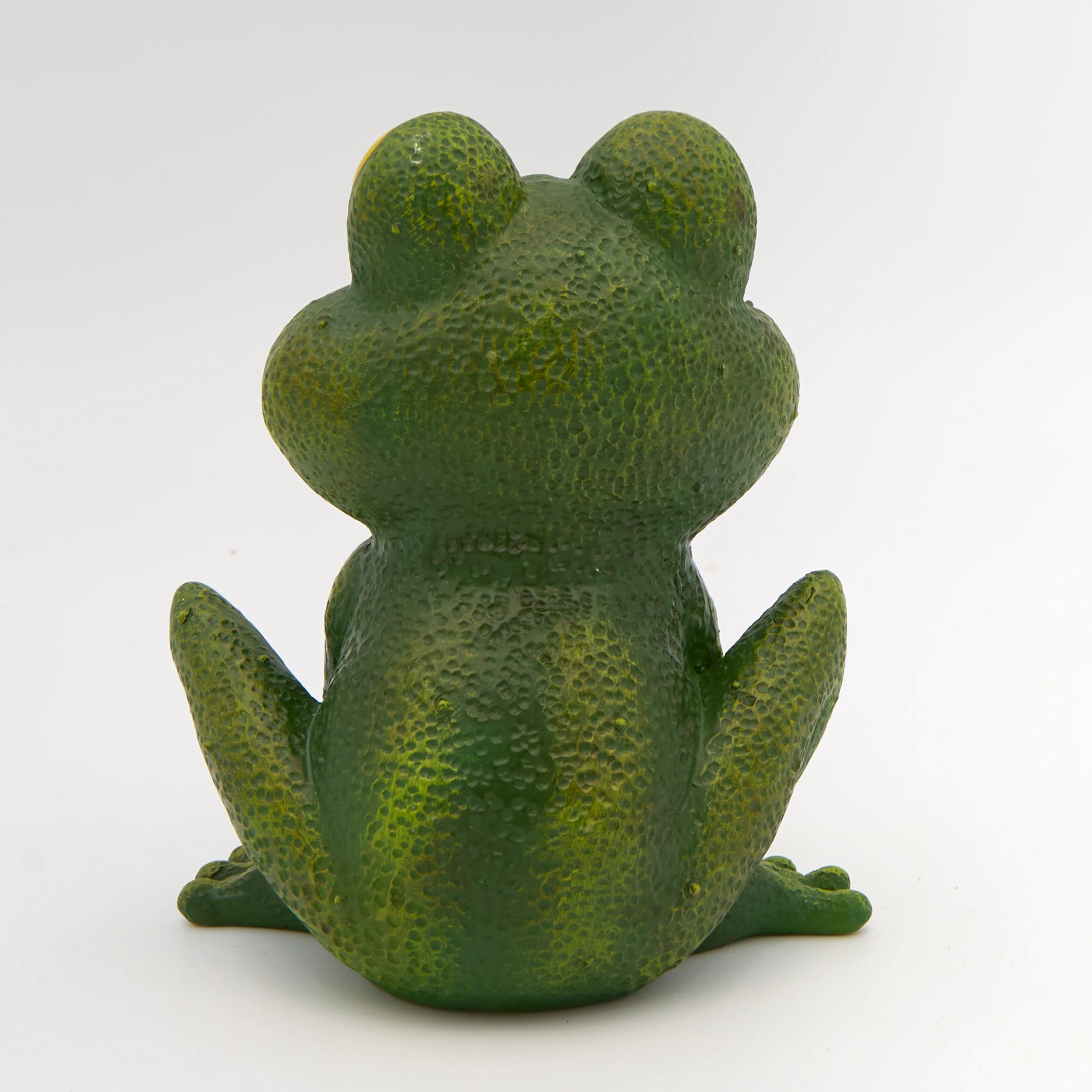 Smiling Frog with Daisy Garden Statue - Image 3
