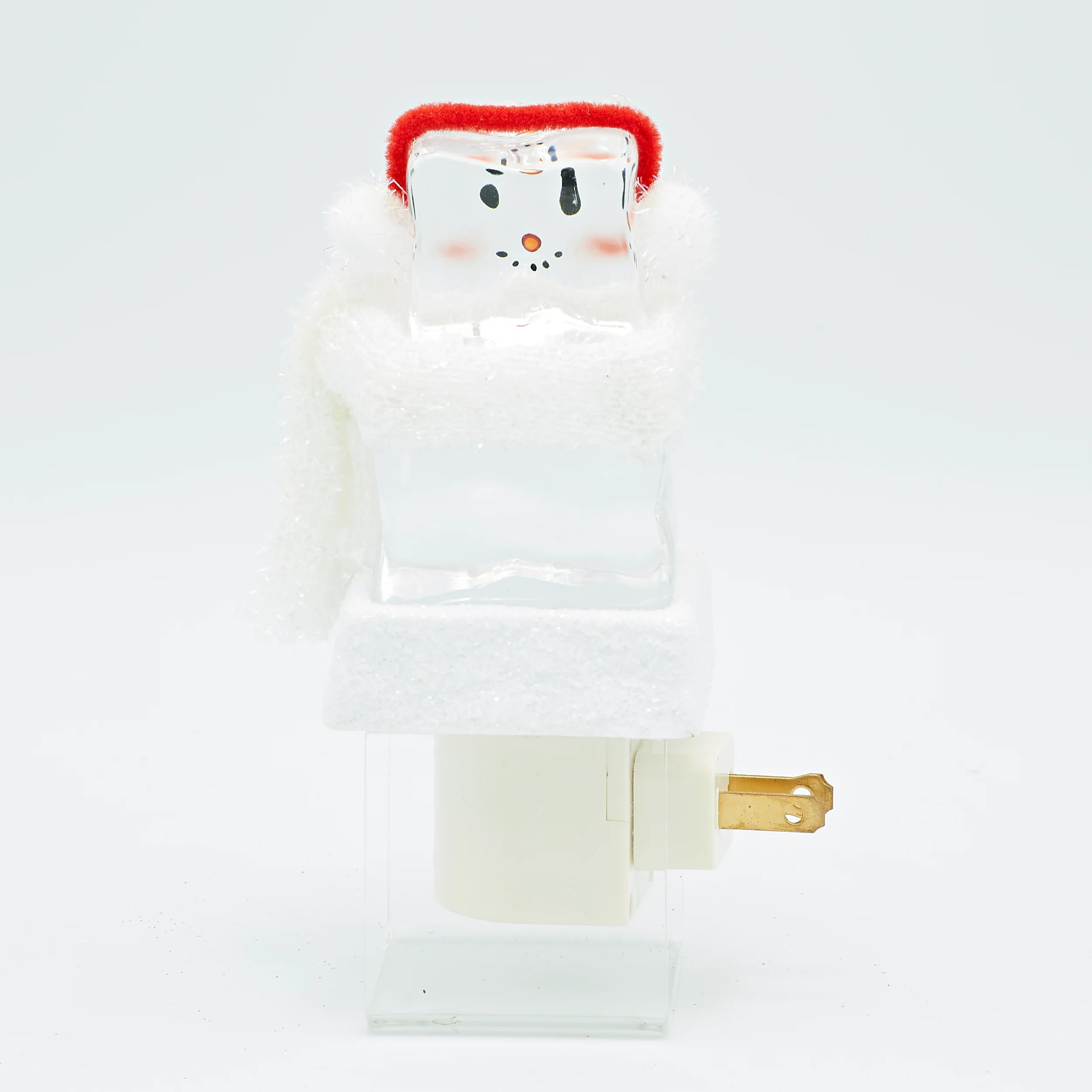 Roman Lights Icecube Snowman Night-Light - Image 2