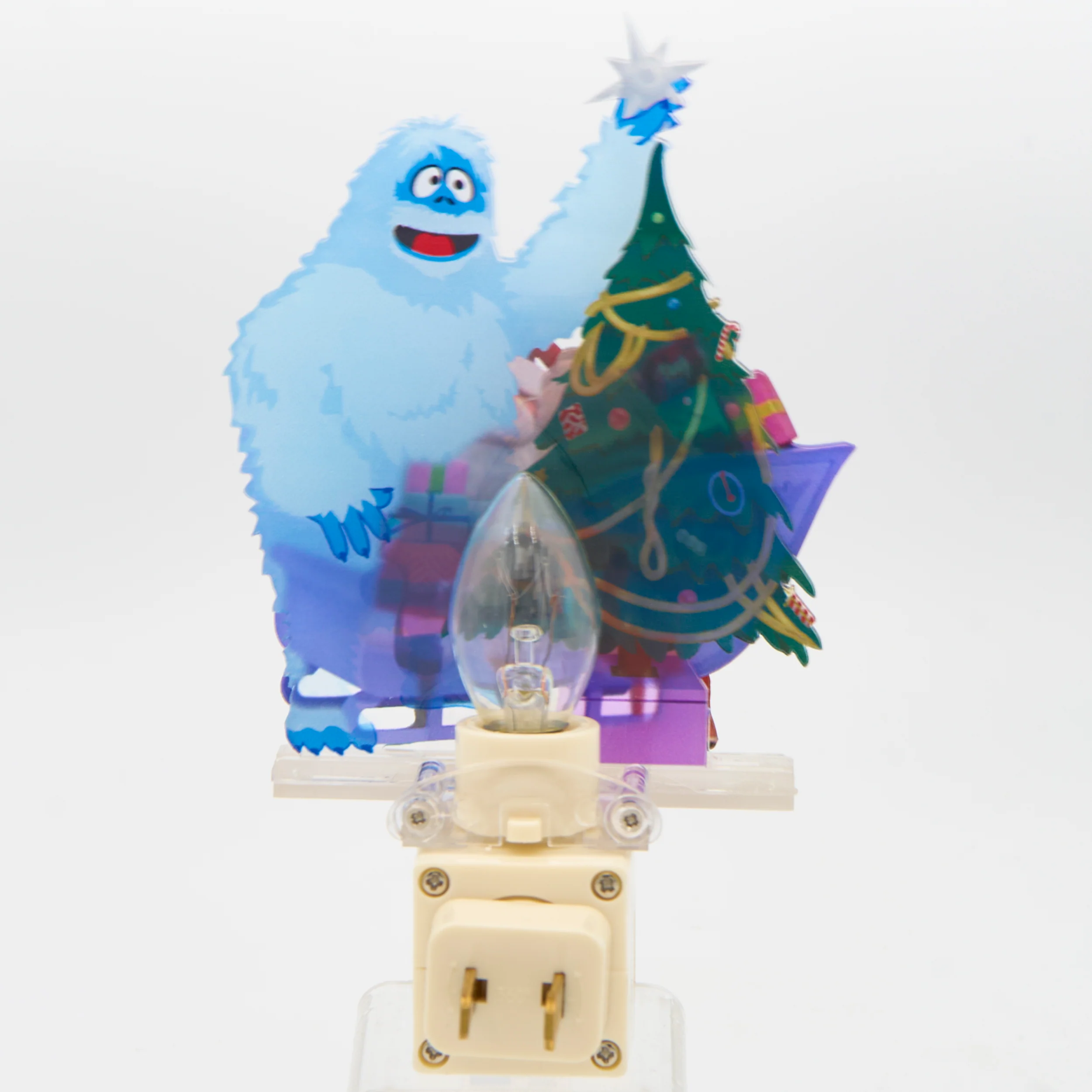 Rudolph Bumble & Santa Layered Night-Light - Image 3
