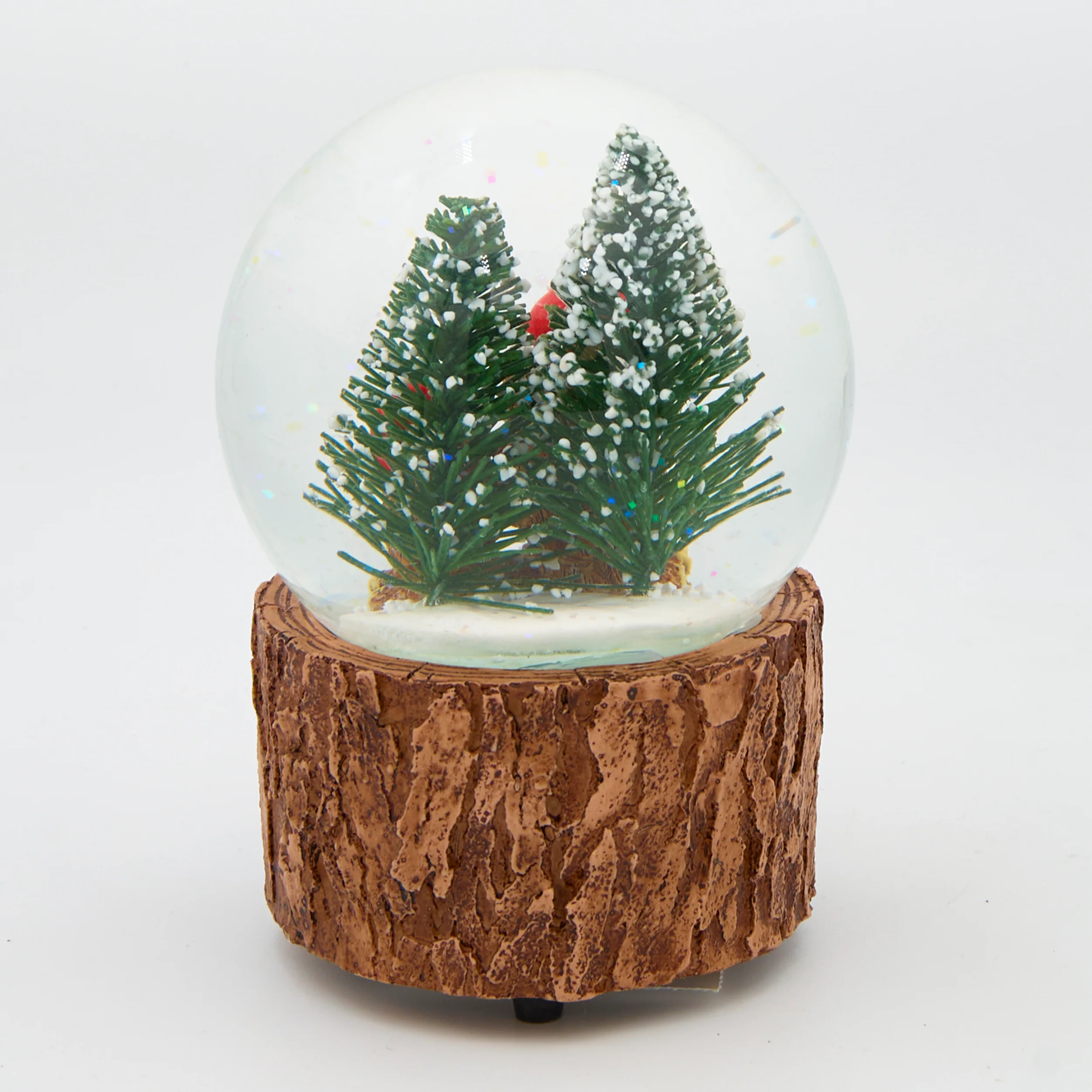 Glitterdome Musical Owls with Santa Hats – "Deck the Halls" Tune - Image 3