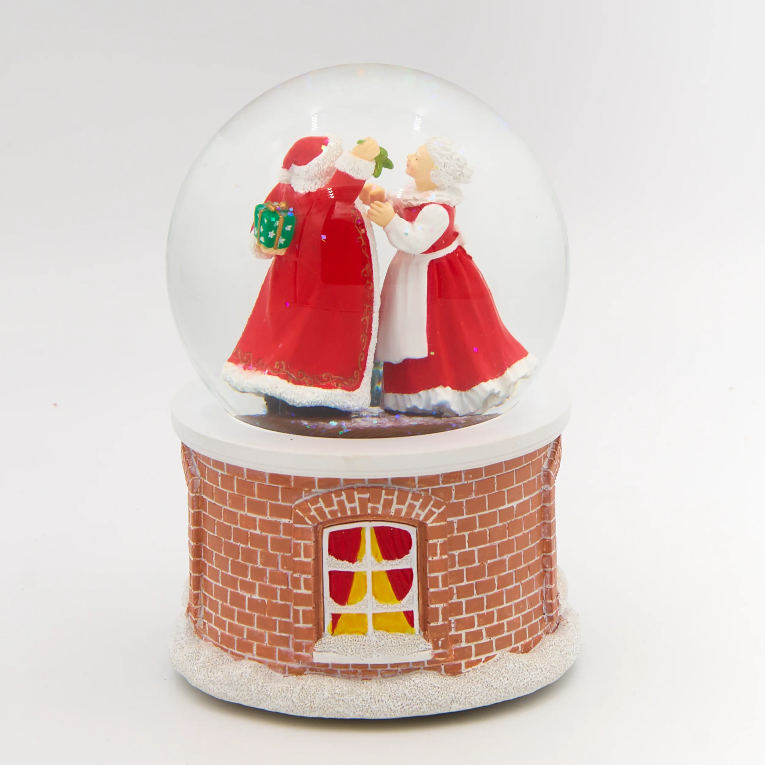 Glitterdome Musical Santa & Mrs. Claus –  "Holly Jolly Christmas" Tune - Image 3