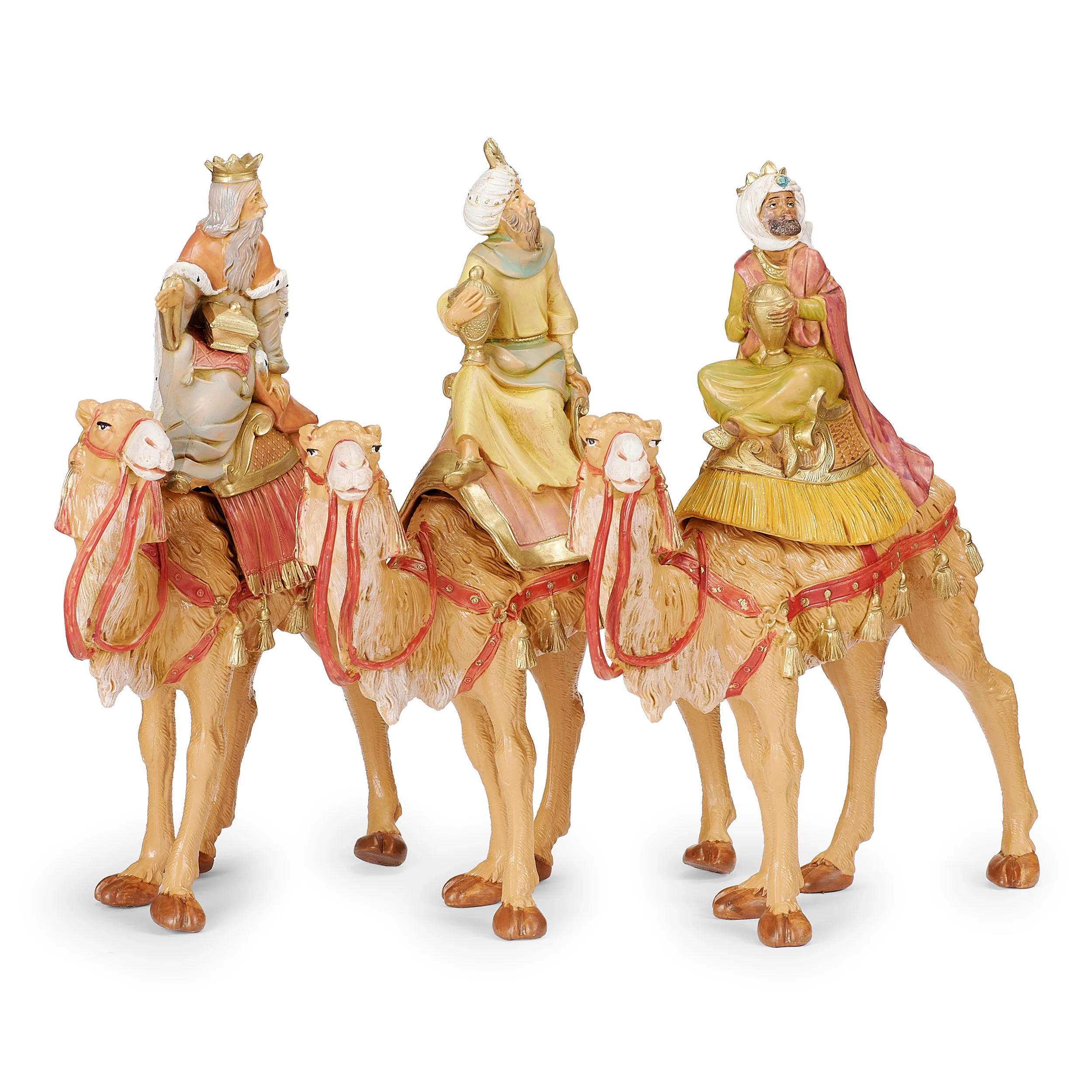 Fontanini Three Kings on Camels - 7.5" Scale - Image 2