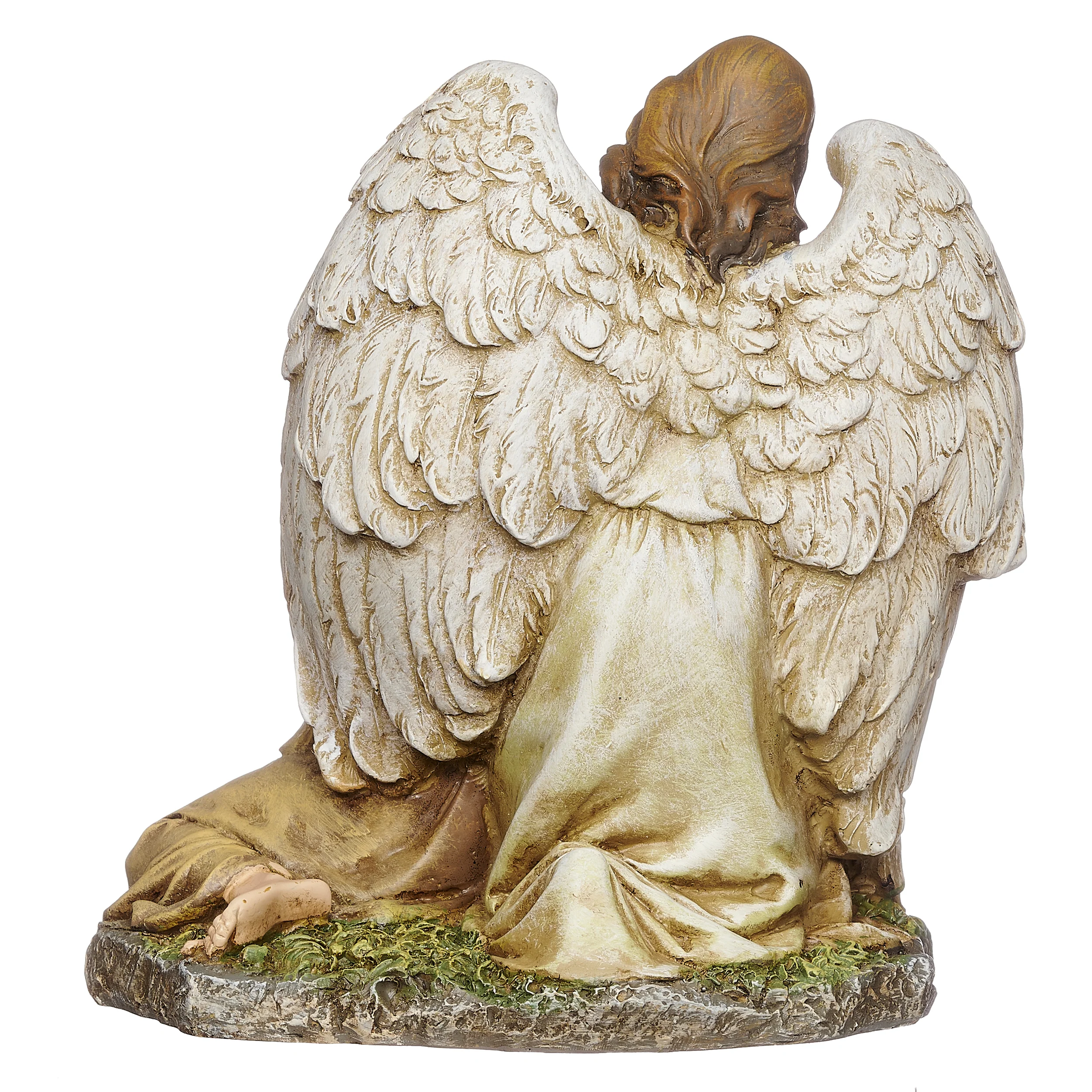 Joseph's Studio Angel with Fallen Christ Figure - Renaissance Collection - Image 3