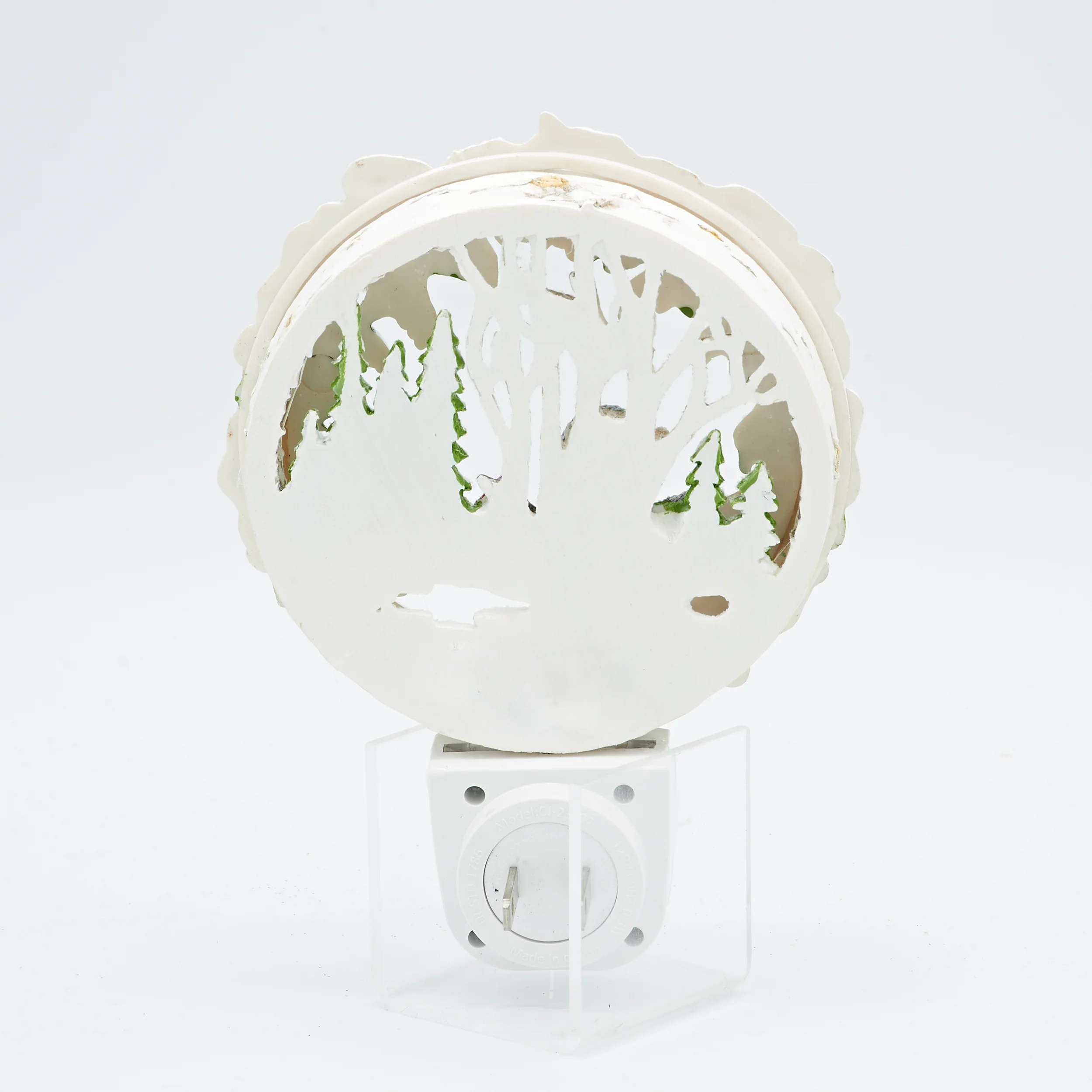 Roman Lights Snowman Winter Scene Night-Light - Image 3