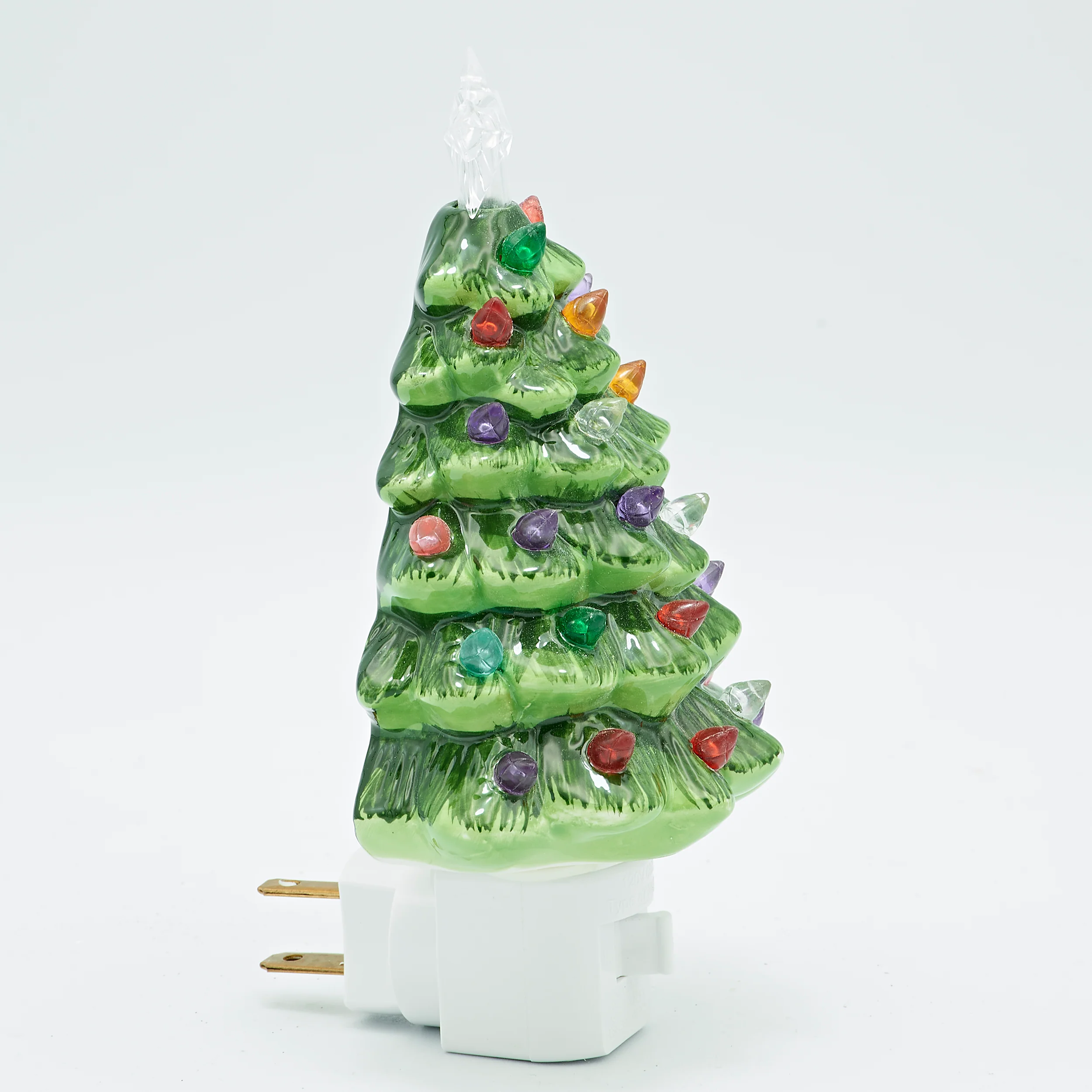 Roman Lights Vintage Christmas Tree Night-Light - Image 2