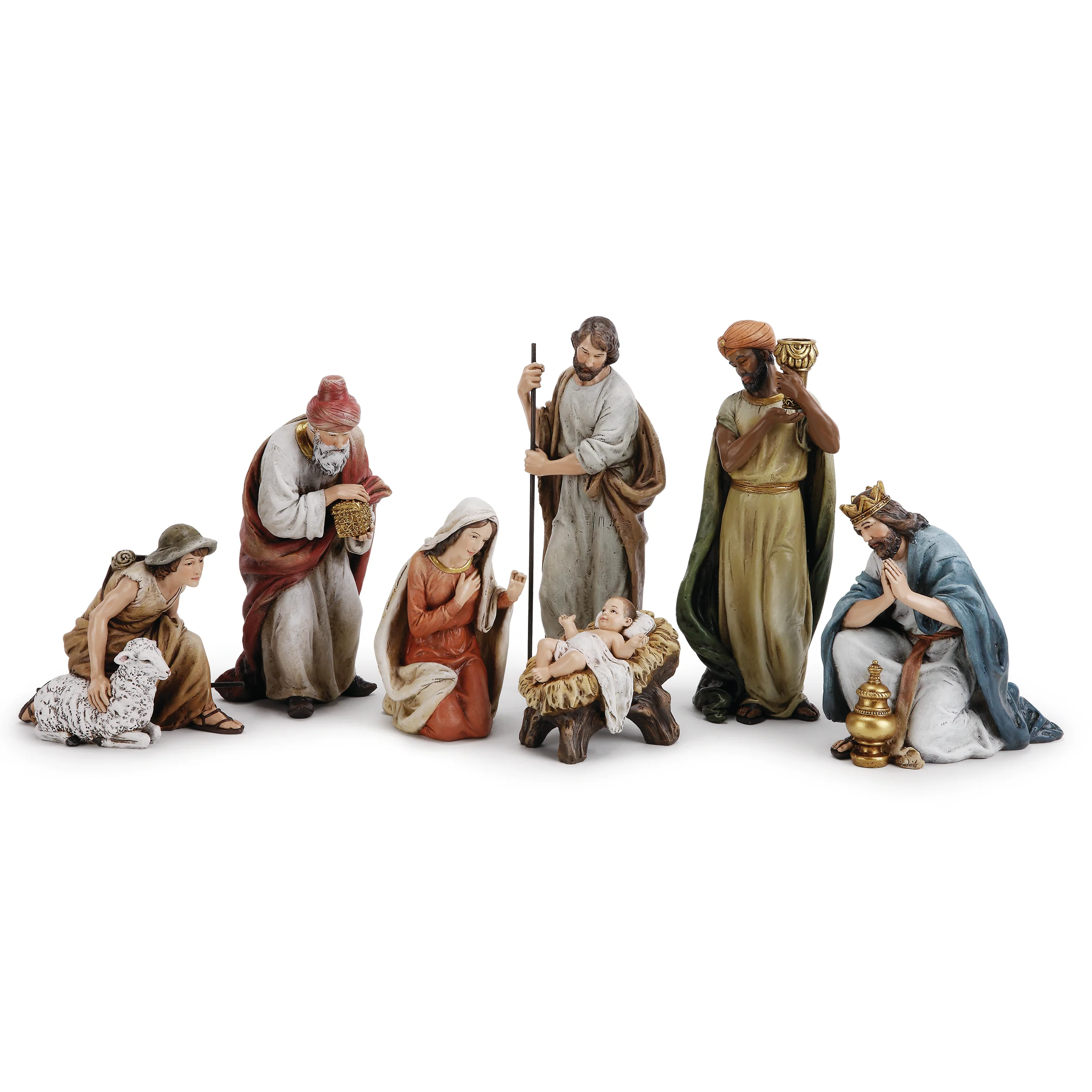 Joseph's Studio Muted Earth Tone Nativity Set